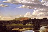 West Rock, New Haven by Frederic Edwin Church